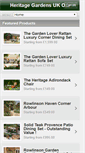 Mobile Screenshot of heritagegardens.co.uk